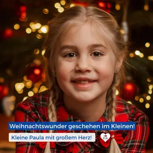 Paula sammelt für Uganda