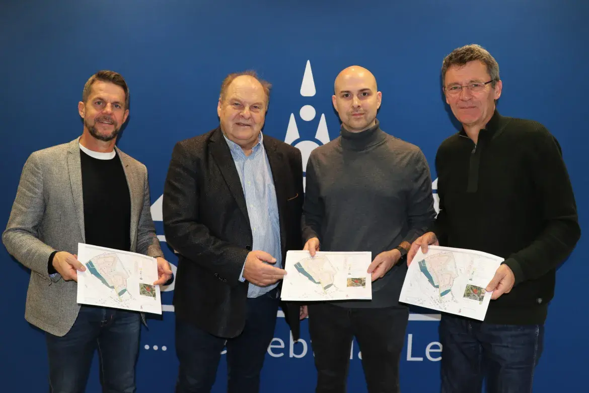 Unterzeichnung des städtebaulichen Vertrages für das St. Wendeler Neubaugebiet „Lanzenberg“